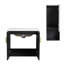 Meuble-lavabo mural avec lavabo en céramique et armoire d'appoint-1524022954