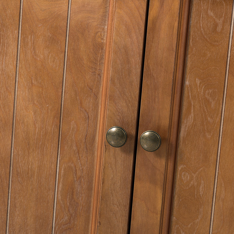 Lark Manor Alvieri 58" Wide 3-Drawer Sideboard