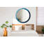 Huldar Glass Flat Wall Mirror