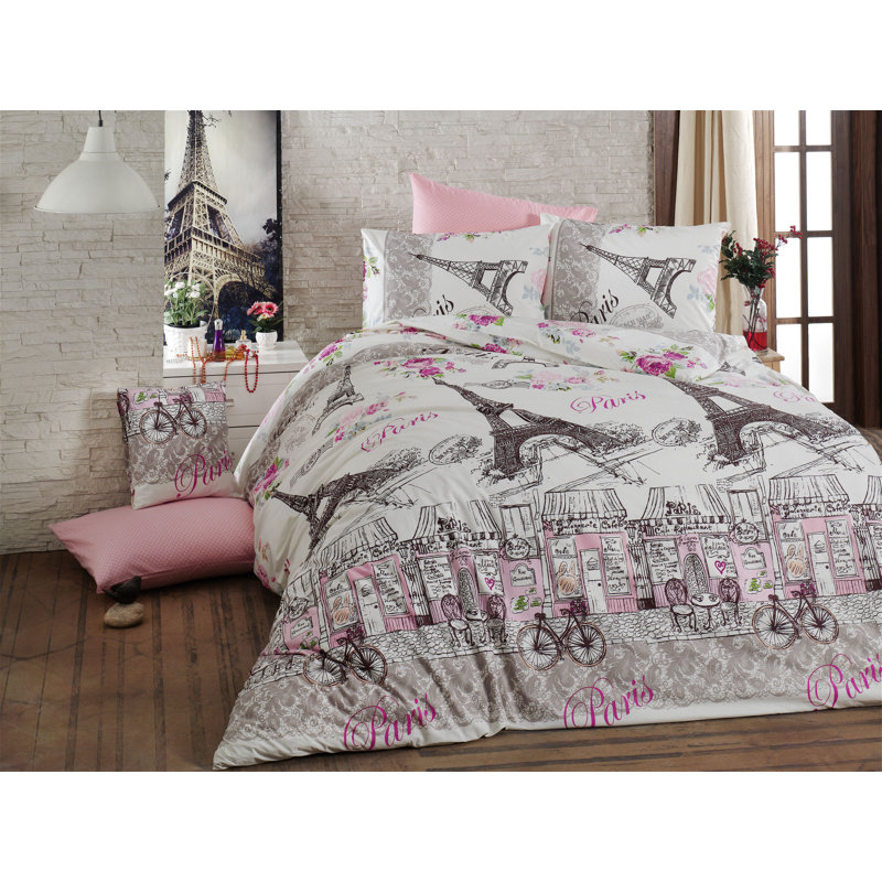 Gillenwater No Pattern Duvet Cover Set with Pillowcases, 220 x 240cm Duvet Cover + 2 Pillowcases