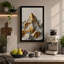 Mountain at Sunrise Scandinavian - Wrapped Canvas-1457916146-1457916154