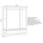 Adaleya 3 Door 2 Drawer Wardrobe-860798707
