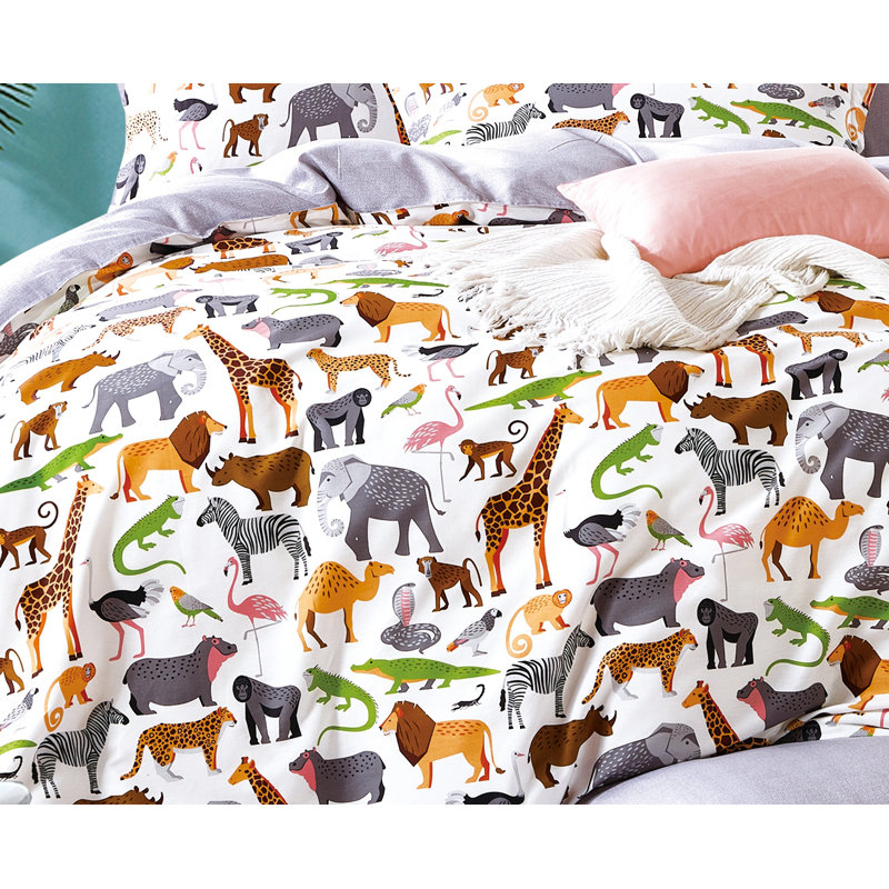 Ensemble d'édredon 100% coton , Double / grand