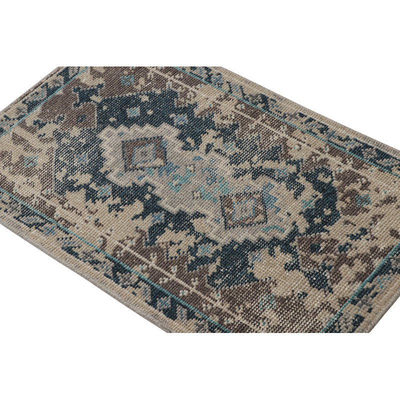 Handmade Silk and Wool Area Rug
