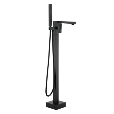 Floor Tub Spout with Diverter