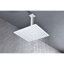 Pomme de douche pour salle de bain - Acier inoxydable, haute, économiseur d'eau