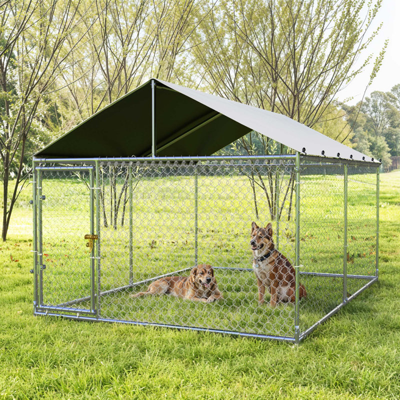 Balconera Outdoor Dog Pen, 70.8" H x 117.6" W x 117.6" D
