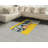 Astronaut High Density Long Fiber Poly Threads Decorative Area Rug Carpet-42030949