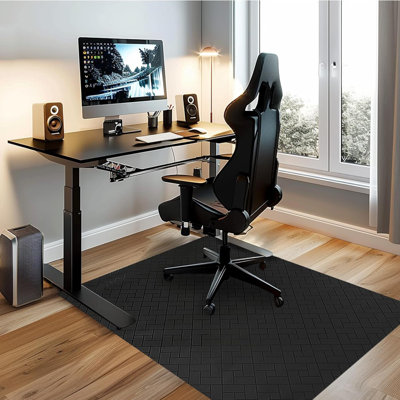 Office Chair Mat for Hard Floor, 63"x51" Large Computer Chair Mat