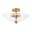 Plafonnier semi-encastré 3 lumières-1501598780