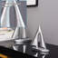Ensemble de décoration de statue de voilier (2 pièces) - Idéal pour le bureau, la chambre à coucher ou les cadeaux-228966008