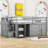 Jametrius 3 Drawer Loft Bed with Built-in-Desk by Harriet Bee-688483819-688414895