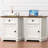 Azella 1-Drawer Frame End Table Set with Storage and Built-In Outlets-596915458