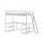Classic Twin High Loft with Wraparound Desk