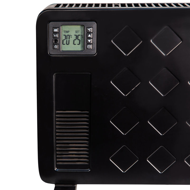 2,300 Watt Electric Convection Radiator Heater with LCD Display