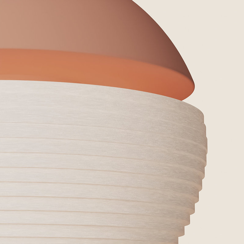 Cora Pendant Light, Blossom, Black