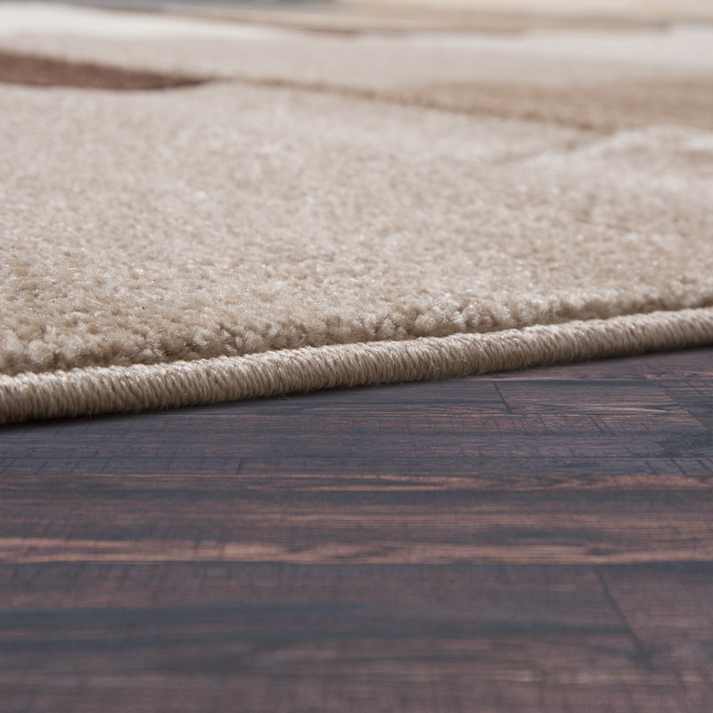 Aliana Abstract Area Rug, Rectangle 60 x 110cm