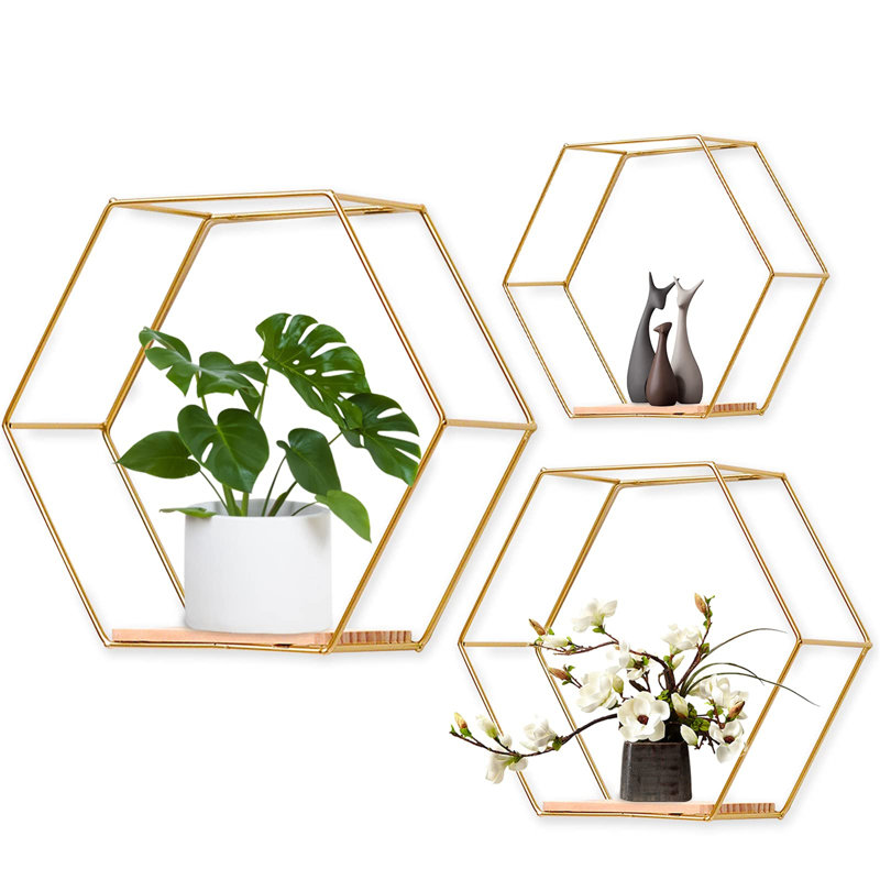Abrum Metal Floating Shelf