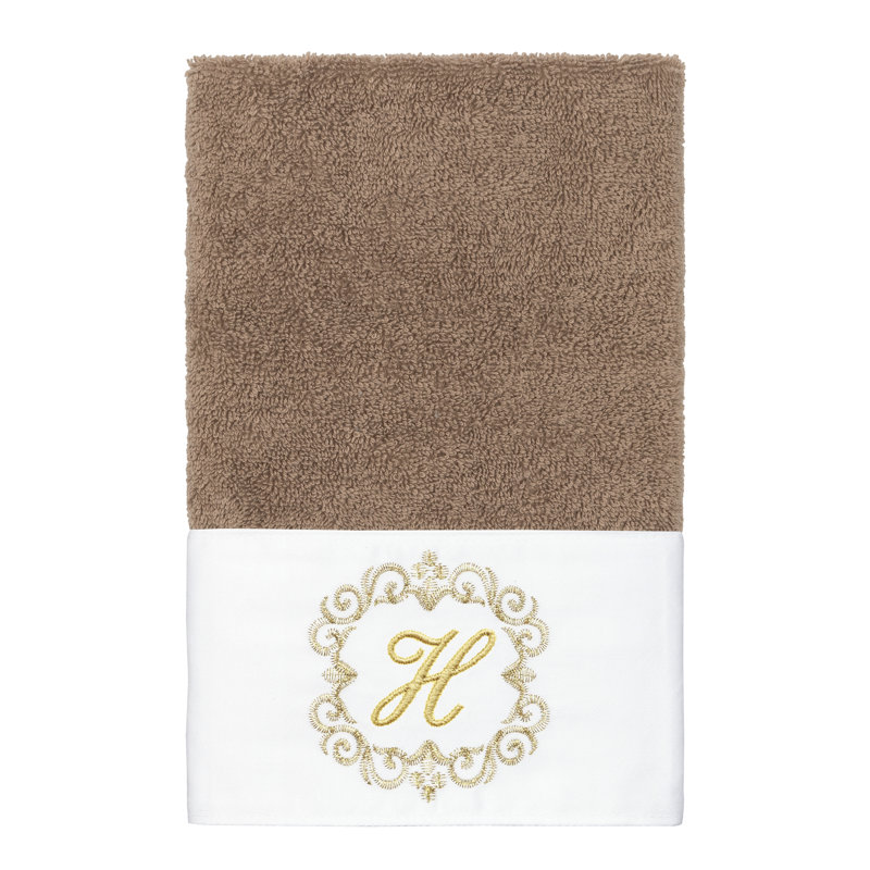 Linum Home Textiles 100% Turkish Cotton MONICA 3PC Embellished Towel Set, H