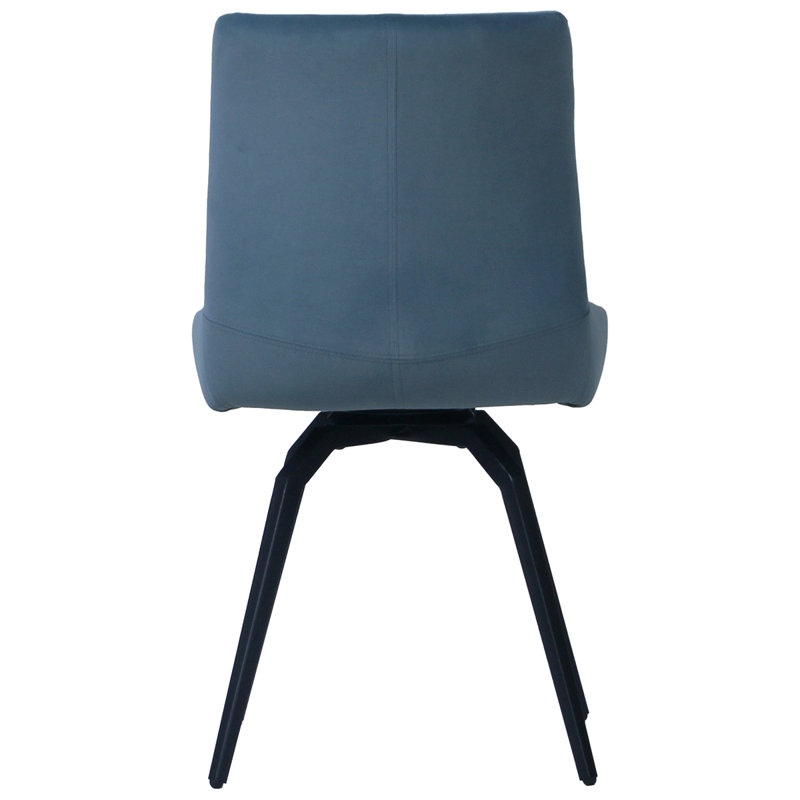 Swivel Dining Chair, Blue