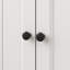 Armoire-penderie 4 portes de 63 po de largeur avec 2 tringles, 7 tablettes et 2 tiroirs