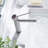Single-Hole Single-handle Bathroom Faucet with Drain Assembly-100569539