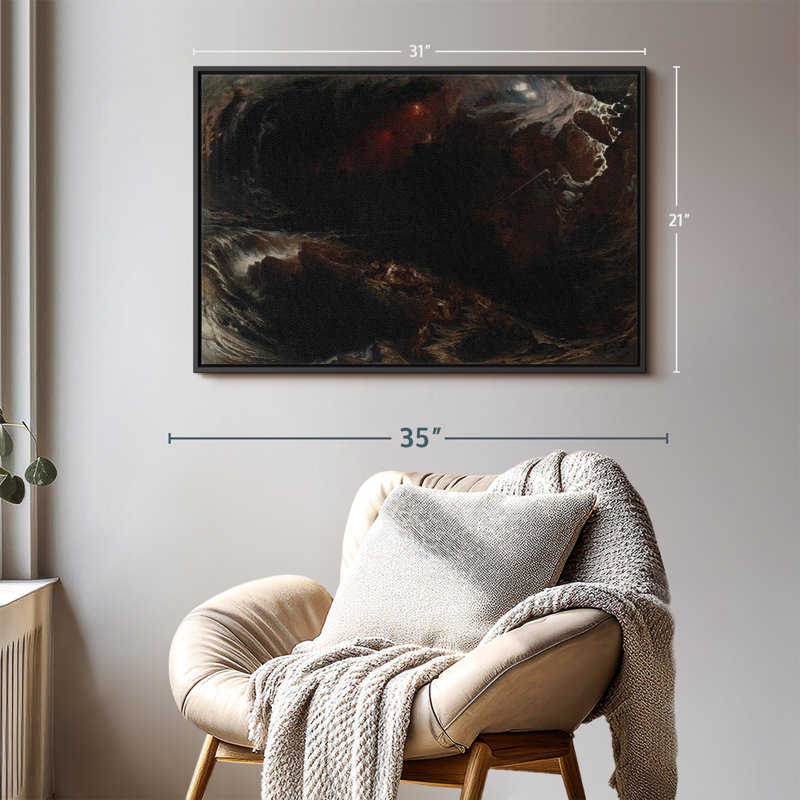 " The Deluge 1834 Wall Art ", 21" H x 31" W