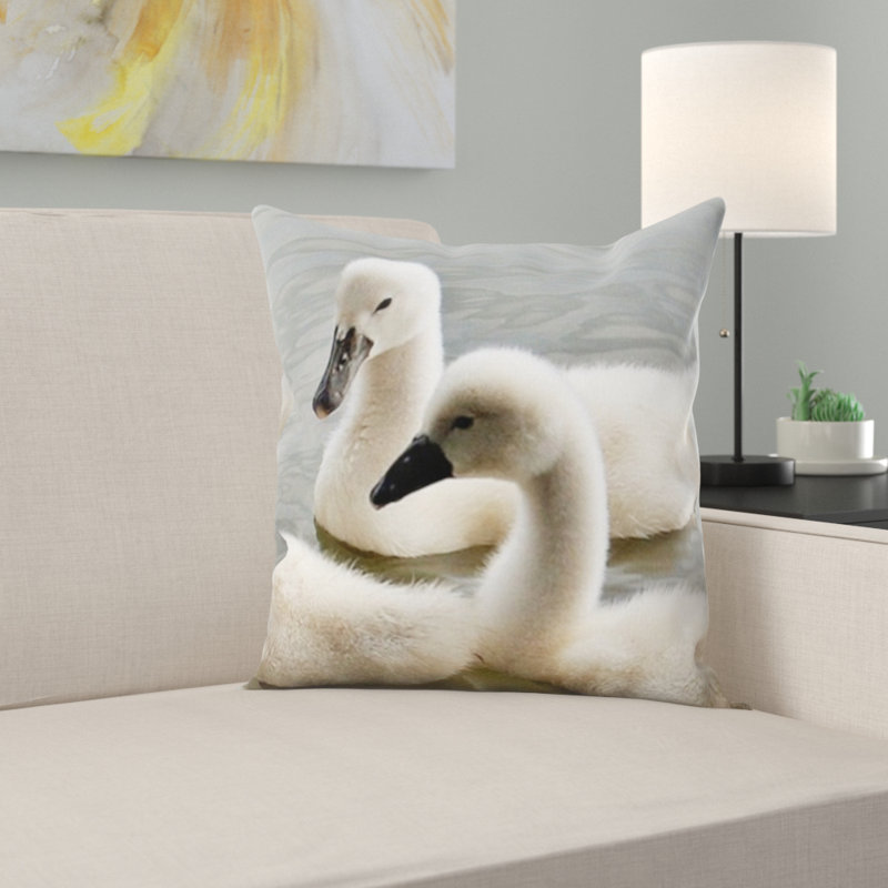 Coussin swans