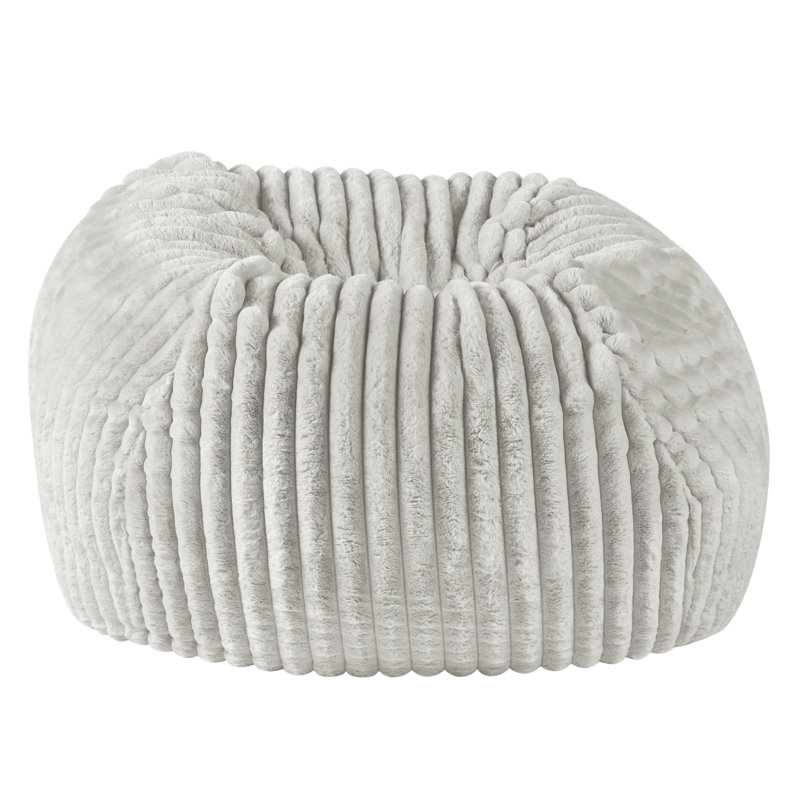 Méridienne 40 pouces Minky, Polyester gris tourterelle