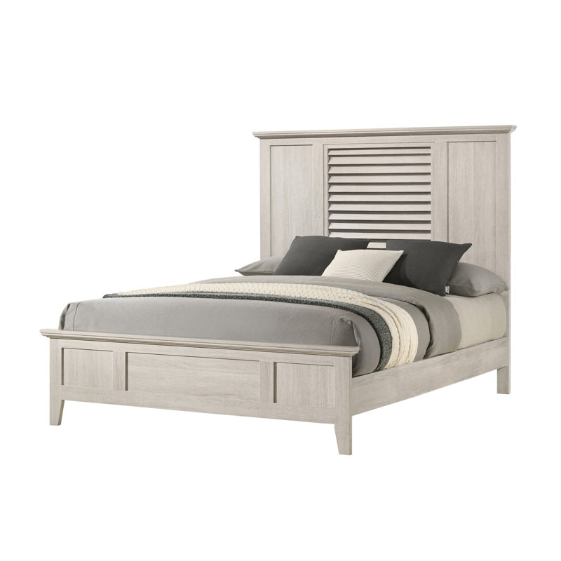Contemporary Style Bed, King