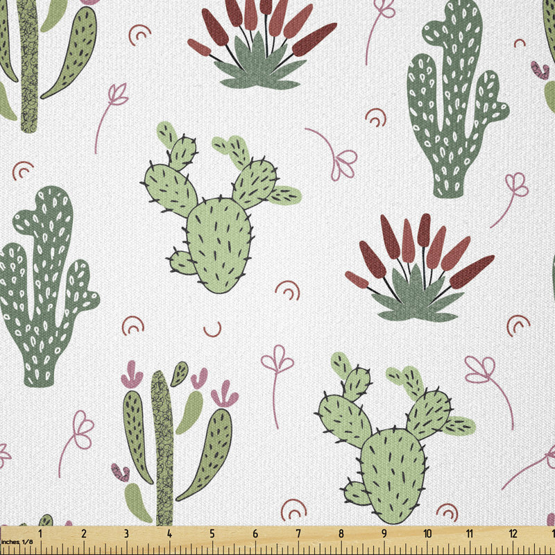 Cotey Plants and Flowers Multi-Purpose Fabric