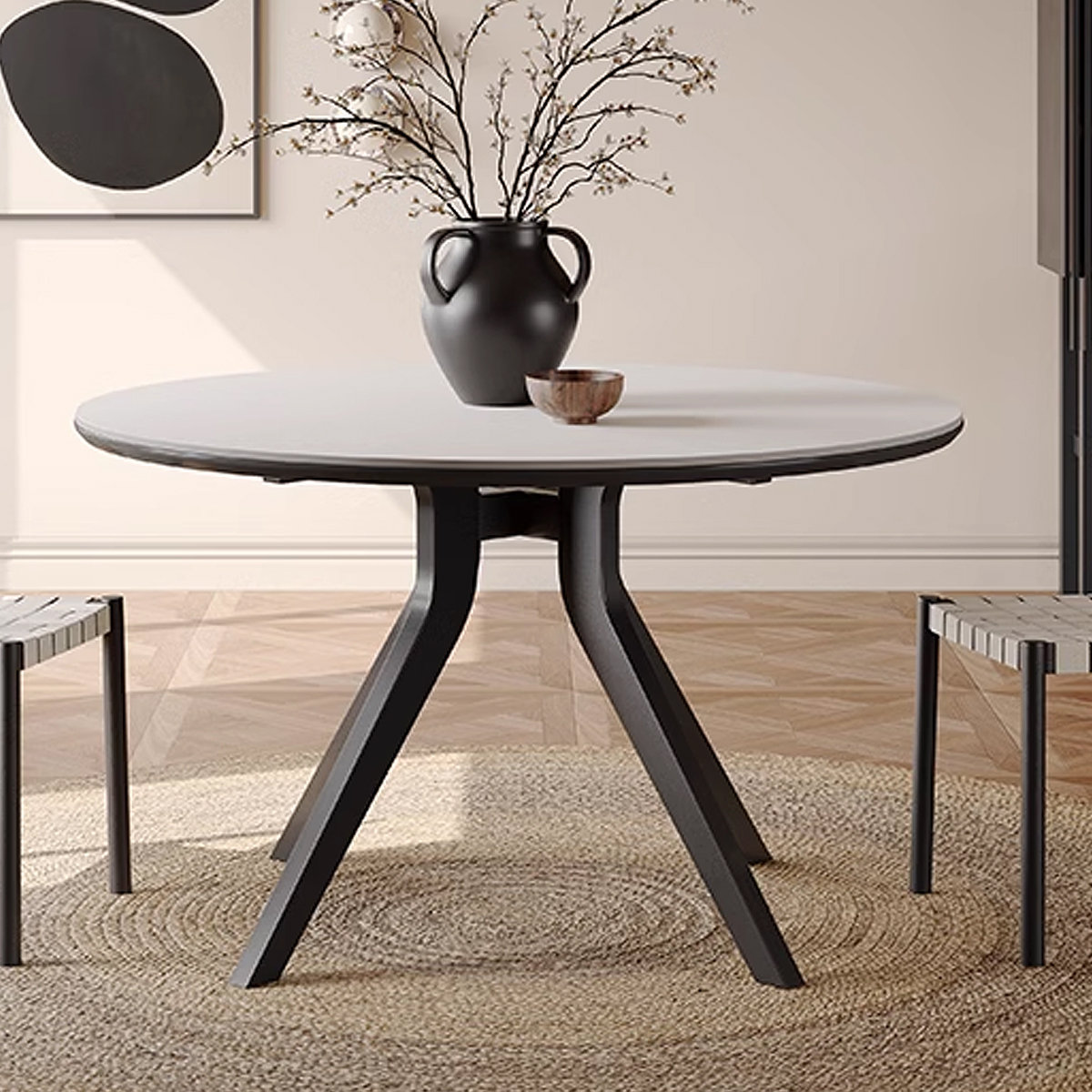 ASS Comfort Zone French Vintage Cream Designer Dinning Table - Wayfair ...