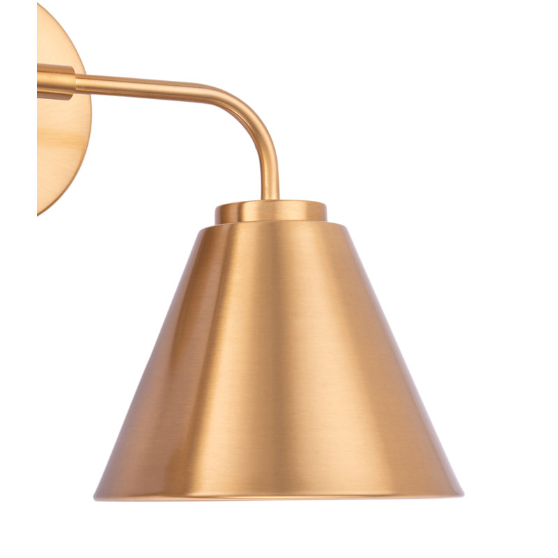 Gwenevere Modern 2-Light Vanity Light, Gold