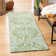 Eaton Wyndham Hand Tufted Wool/Viscose Geometric Rug in Turquoise / Green