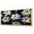 Toile avec cadre flottant or