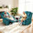 Power Lift Recliner Chair with Massage & Heat, Dual Motor Oversized, Steel Frame & Soft Fabric, 350lb Capacity-1999920375