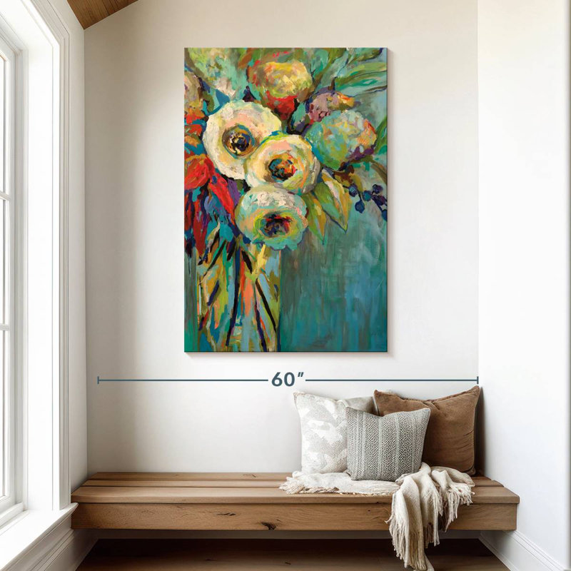Avery Mod Floral, 48" H x 32" W