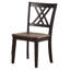 Donsha Solid Wood Cross Back Dining Chair-1296645170