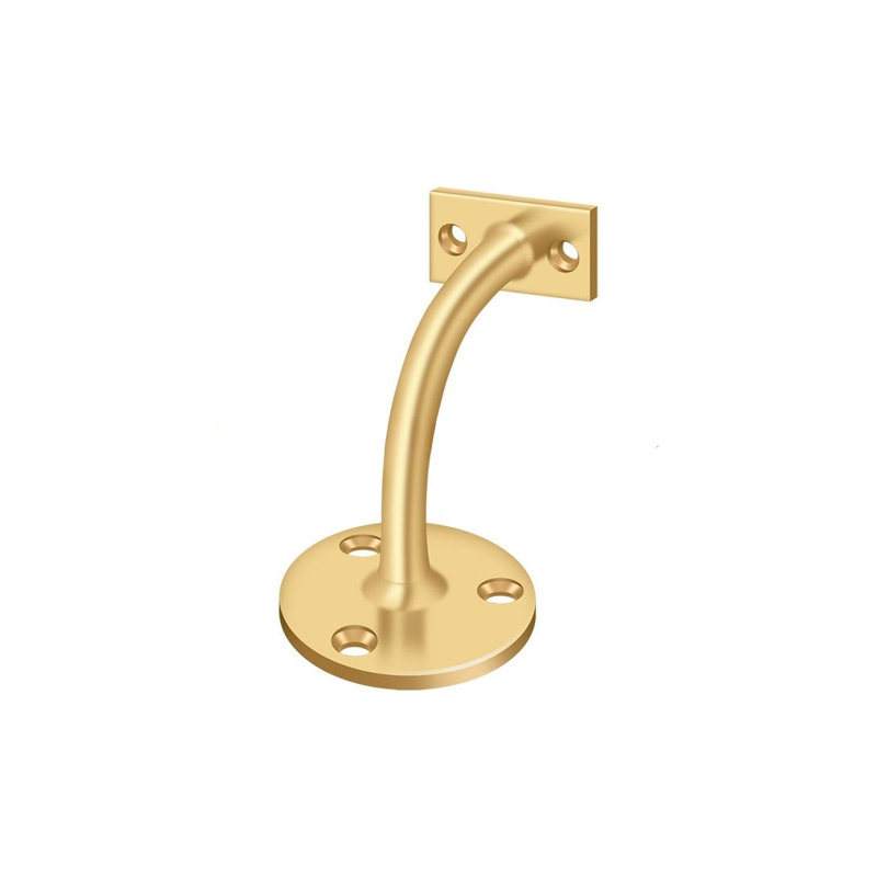 B094B934C050472495D0662DD164CE2A Supports de main courante, projection légère 3-1 / 4 po en laiton poli PVD