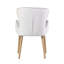 Ensemble de 2 chaises d'appoint rembourrées et chaises d'appoint