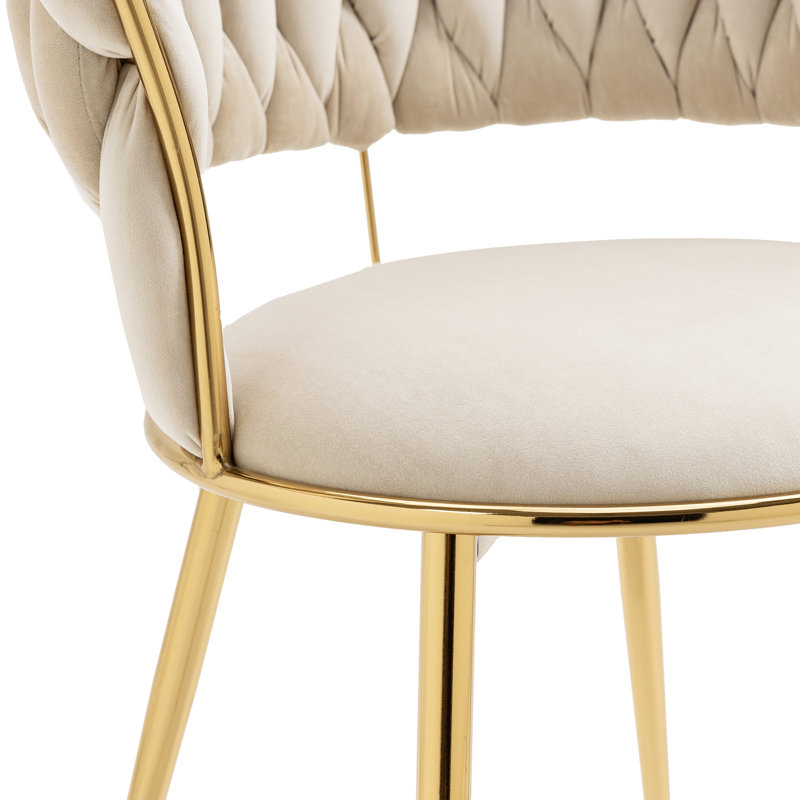 Chaises de loisirs, Velours ivoire