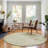 Premium Machine Washable Kiyondrea Beige Rug-1333302478