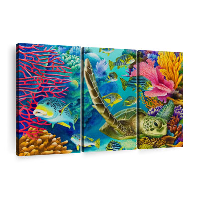 «Coral Canyon» sur toile