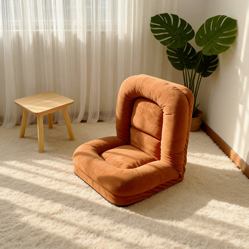 Canapé paresseux en forme d'œuf, pliable multi-segment, peut s'allonger, dormir ou s'asseoir, une sensation d'assise confortable qui s'adapte à l'ergonomie, convient aux salons, aux chambres à coucher, aux lofts d'appartements et à d'autres petits espaces