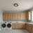 15-Inch Black Led Ceiling Light With 5 Color Temperatures, Featuring An Etched White Glass Diffuser Design Suitable For Indoor Use.-781135376-781135379