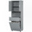 Tall Bathroom Cabinet with Laundry Basket-592302702