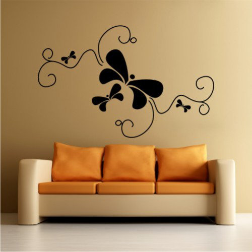 Animals Wall Decal, 60cm H x 90cm W x 0.2cm D