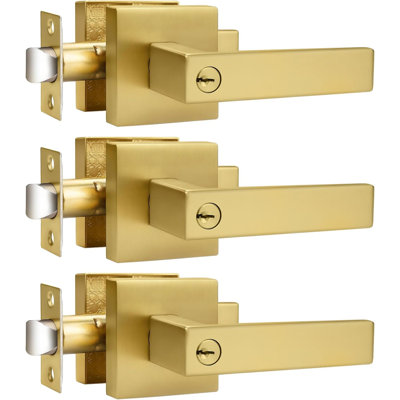 Keyed Entry Door Handles Keyed Alike