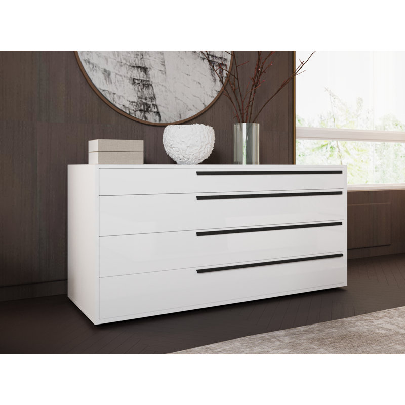 Commode Pauley, Blanc