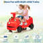 Voiture électrique sans rail 2 places avec musique, lumières DEL, batterie 7Ah sous licence 12V CHuggington